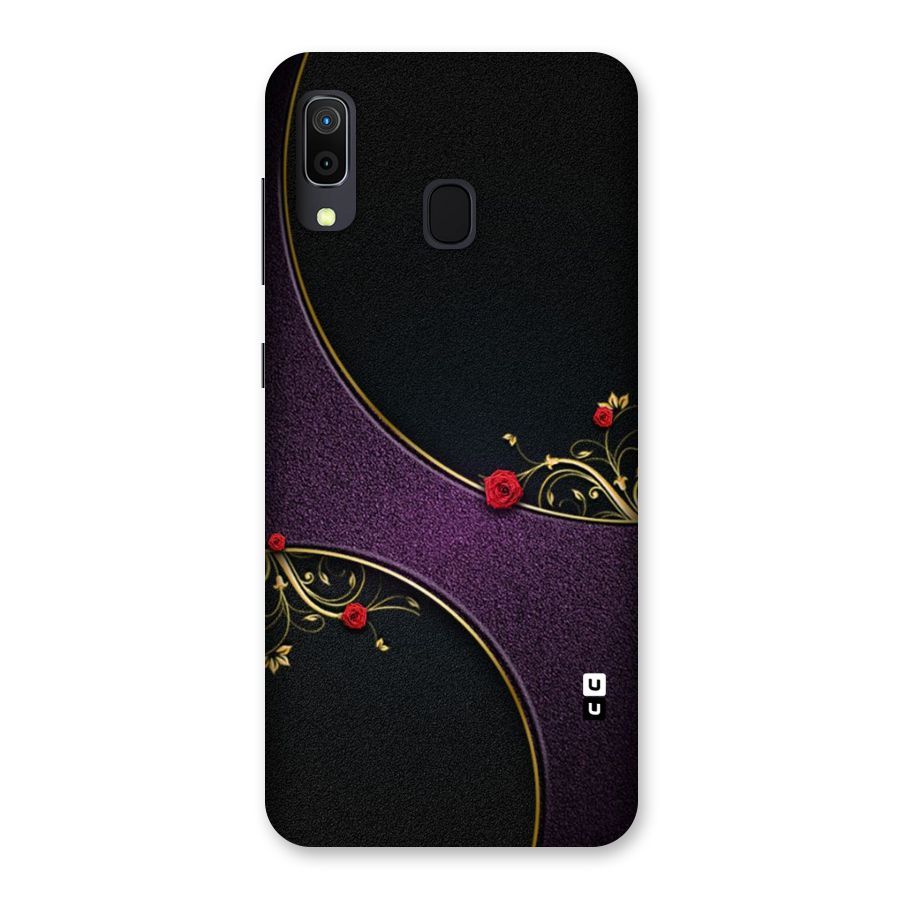 Flower Curves Back Case for Galaxy A30