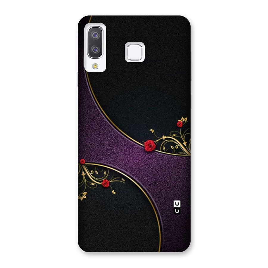 Flower Curves Back Case for Galaxy A8 Star