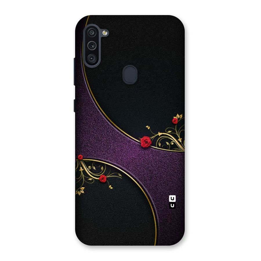 Flower Curves Back Case for Galaxy M11