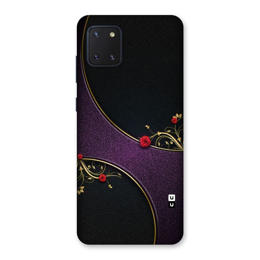 Flower Curves Back Case for Galaxy Note 10 Lite