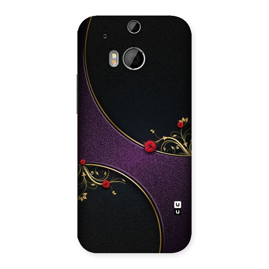 Flower Curves Back Case for HTC One M8