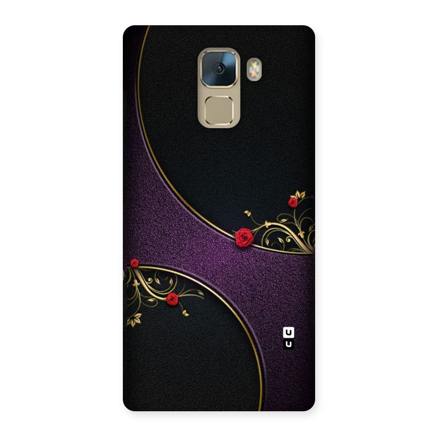 Flower Curves Back Case for Huawei Honor 7