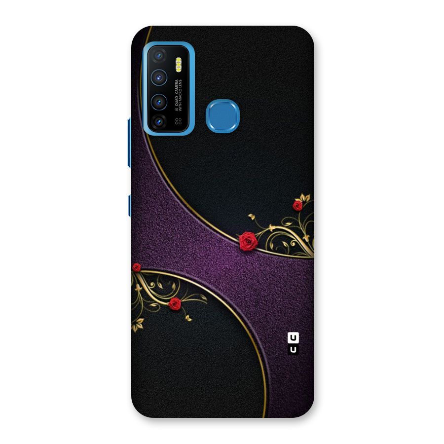 Flower Curves Back Case for Infinix Hot 9