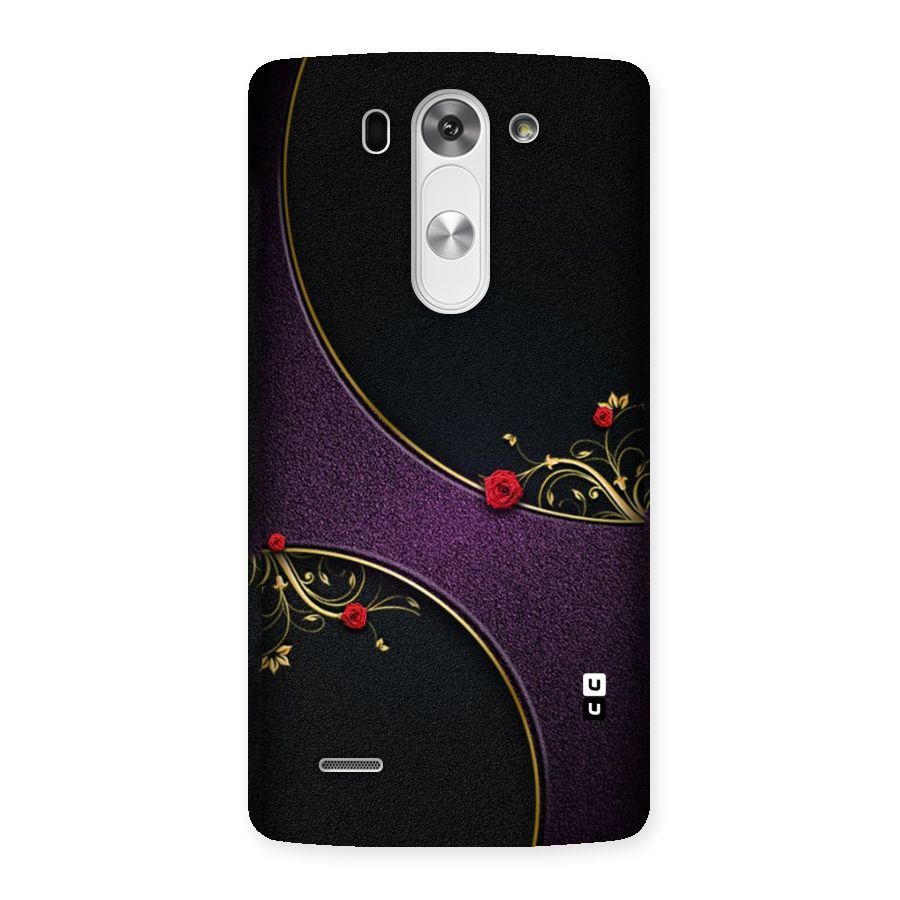 Flower Curves Back Case for LG G3 Mini