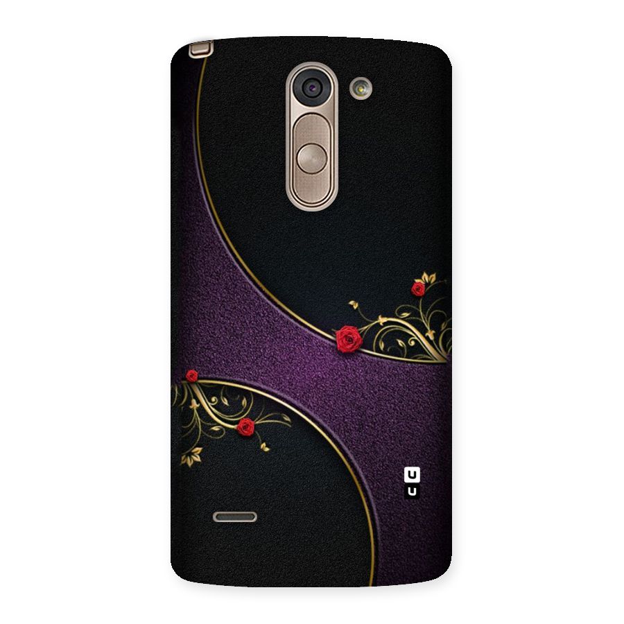 Flower Curves Back Case for LG G3 Stylus
