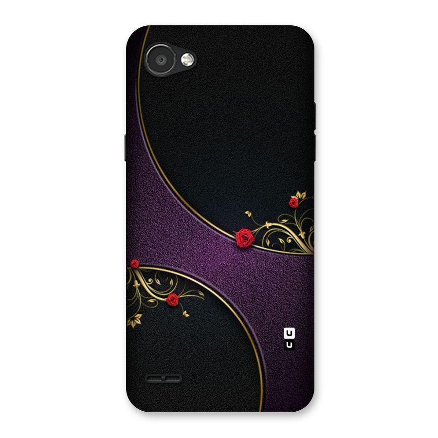 Flower Curves Back Case for LG Q6