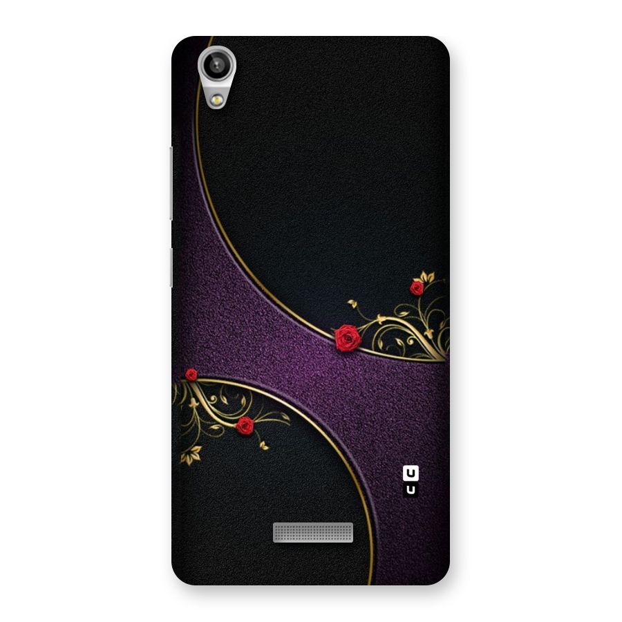 Flower Curves Back Case for Lava-Pixel-V1