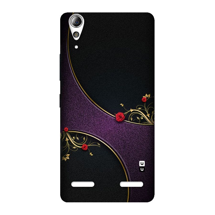 Flower Curves Back Case for Lenovo A6000 Plus