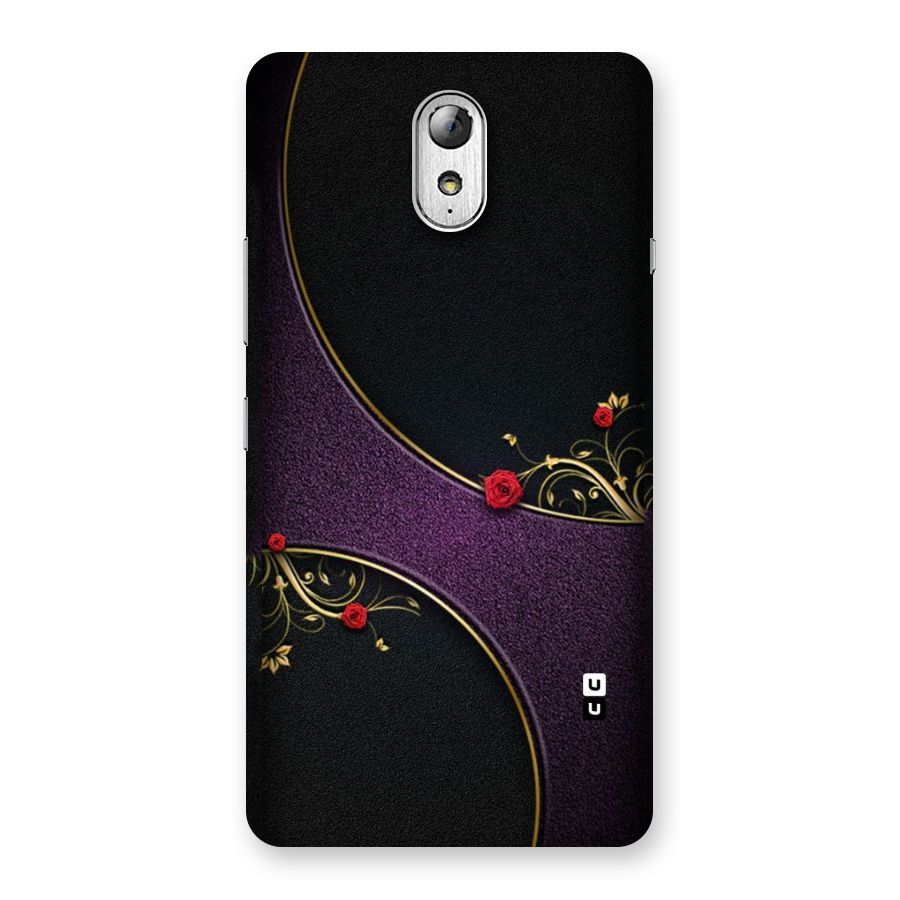Flower Curves Back Case for Lenovo Vibe P1M