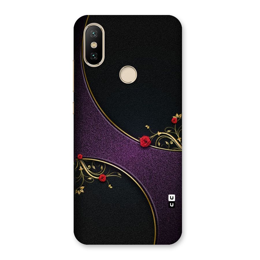 Flower Curves Back Case for Mi A2