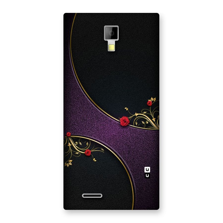 Flower Curves Back Case for Micromax Canvas Xpress A99