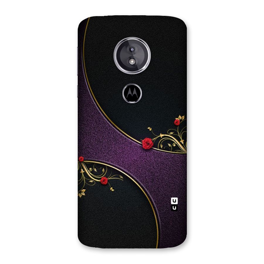 Flower Curves Back Case for Moto E5