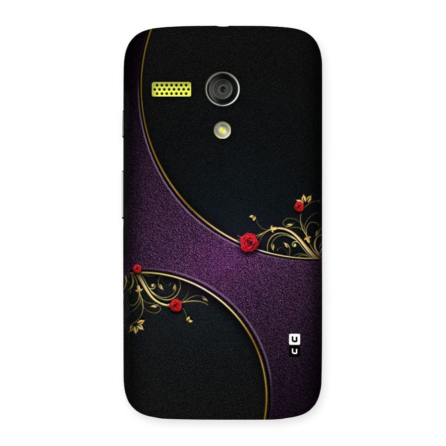 Flower Curves Back Case for Moto G