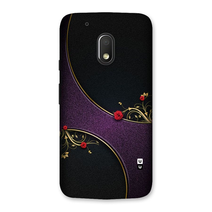 Flower Curves Back Case for Moto G4 Play