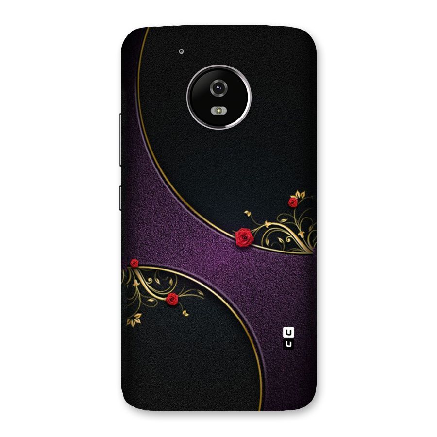 Flower Curves Back Case for Moto G5