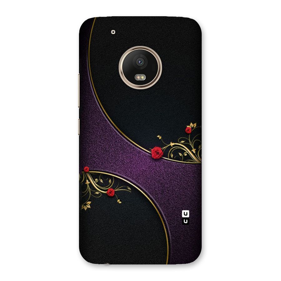 Flower Curves Back Case for Moto G5 Plus