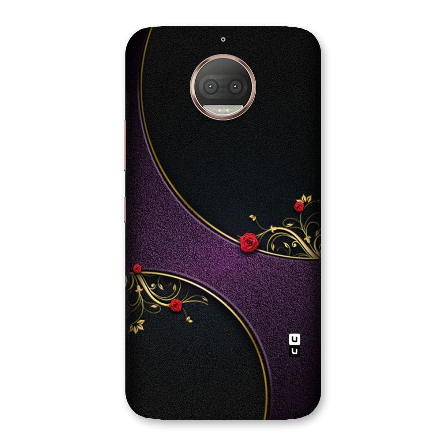 Flower Curves Back Case for Moto G5s Plus