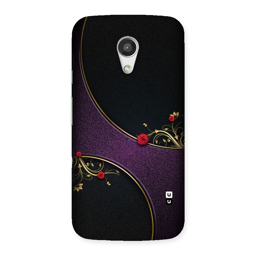 Flower Curves Back Case for Moto G 2nd Gen