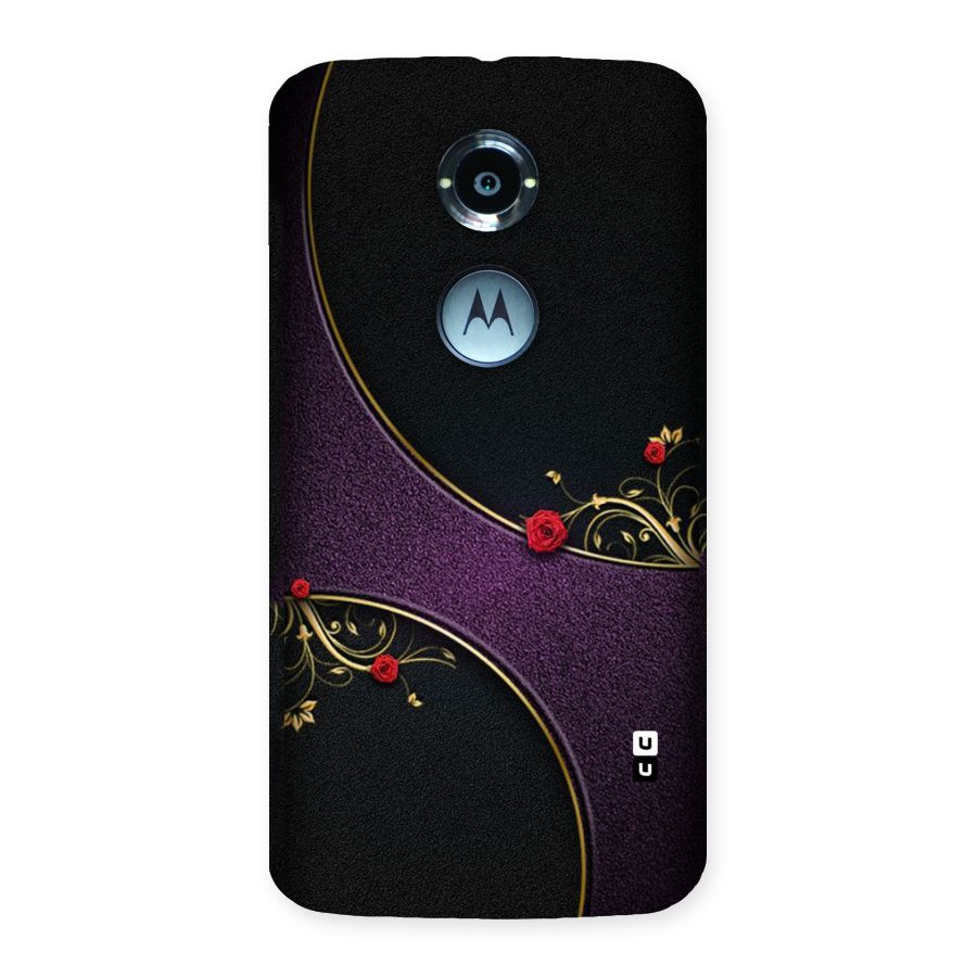 Flower Curves Back Case for Moto X 2nd Gen