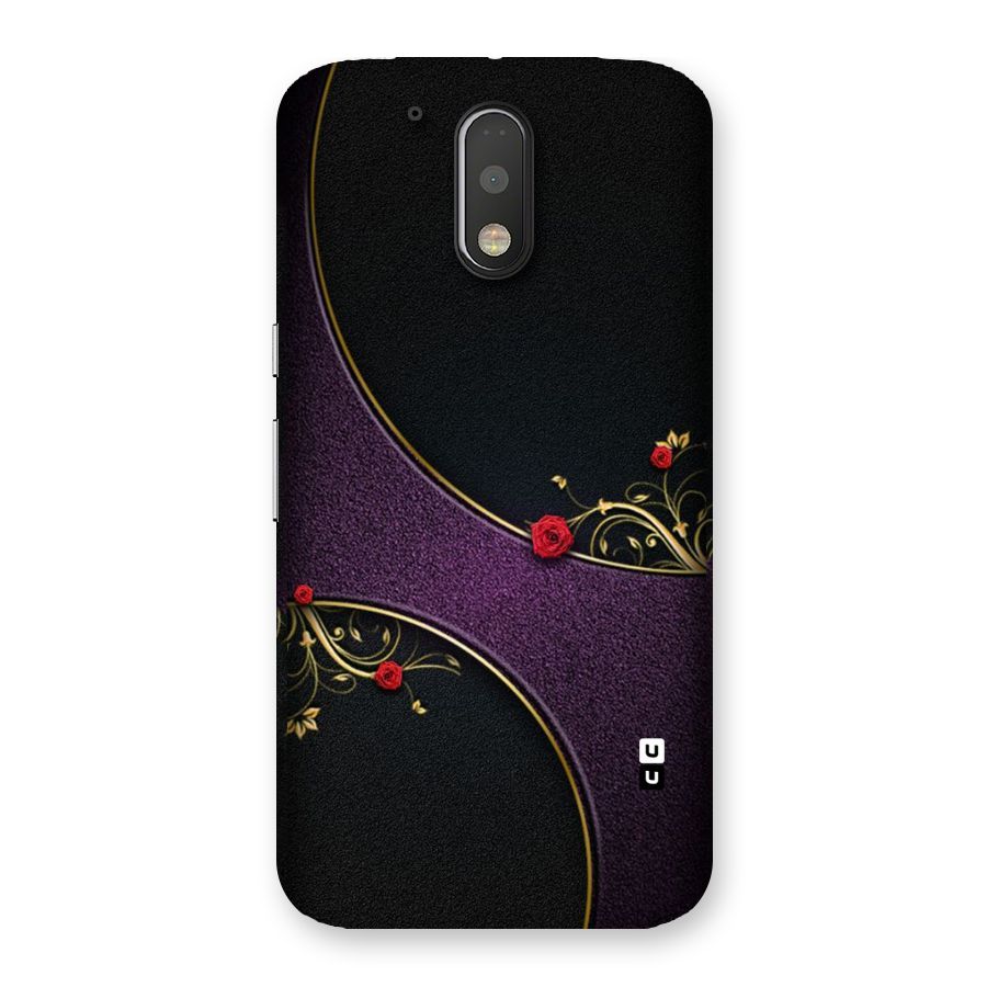 Flower Curves Back Case for Motorola Moto G4