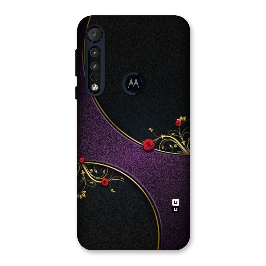 Flower Curves Back Case for Motorola One Macro