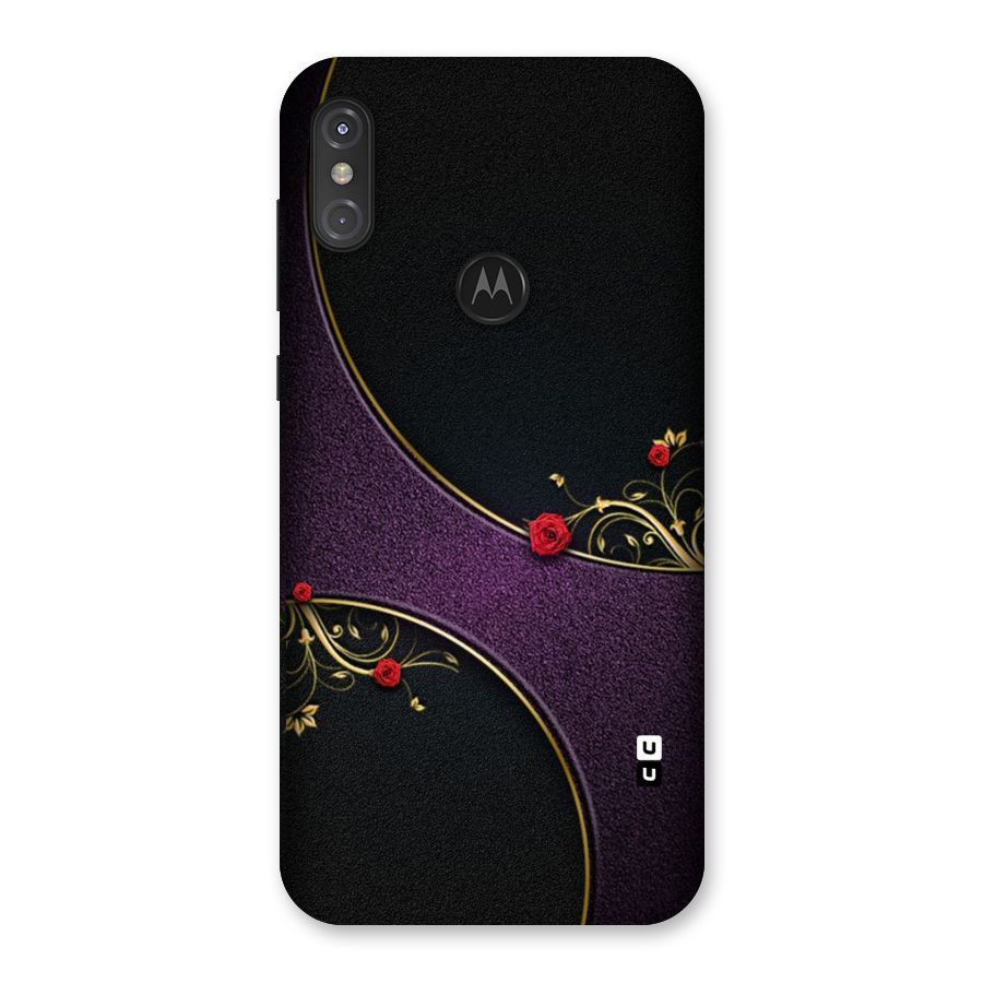 Flower Curves Back Case for Motorola One Power