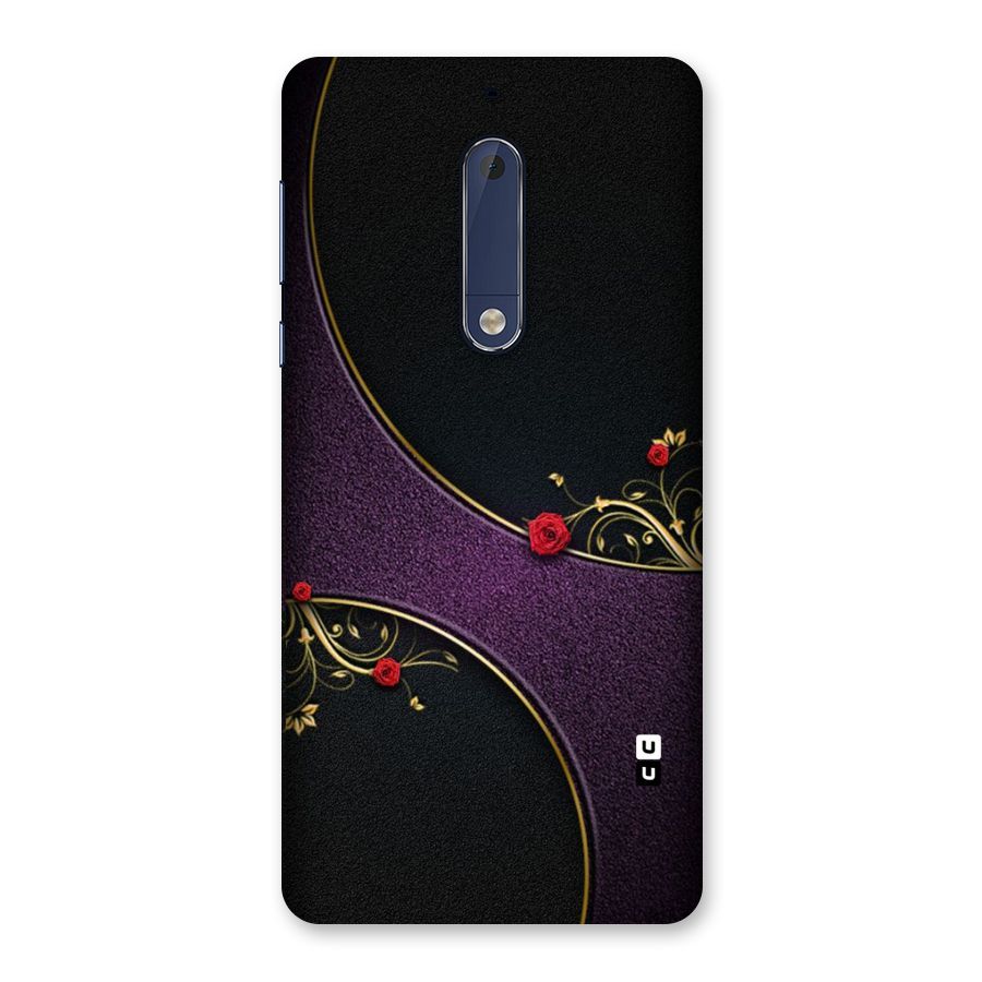 Flower Curves Back Case for Nokia 5