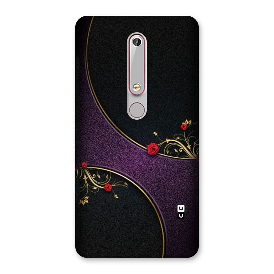 Flower Curves Back Case for Nokia 6.1