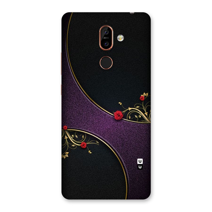 Flower Curves Back Case for Nokia 7 Plus