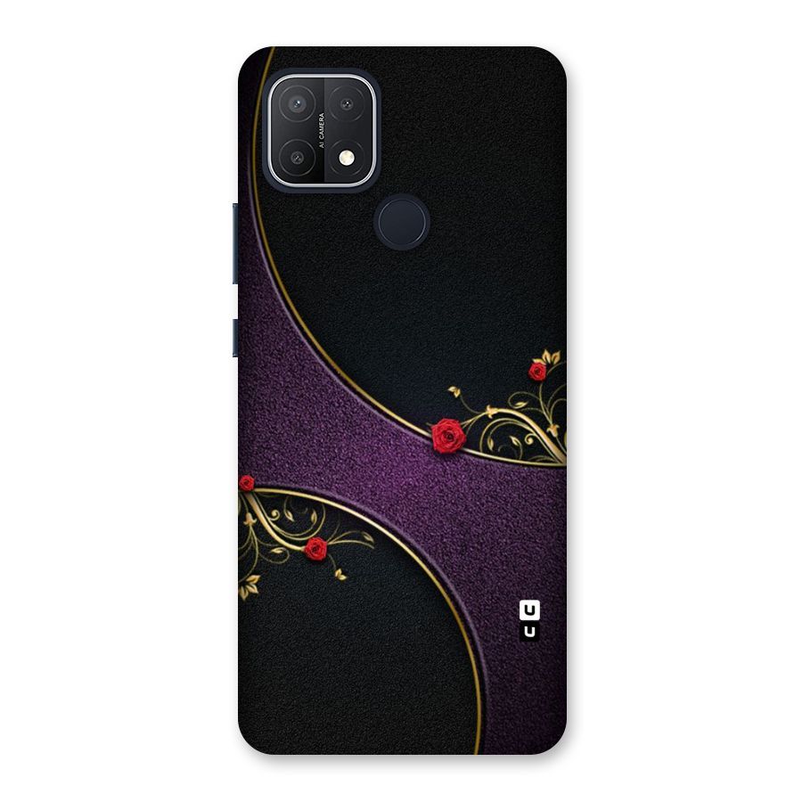 Flower Curves Back Case for Oppo A15s