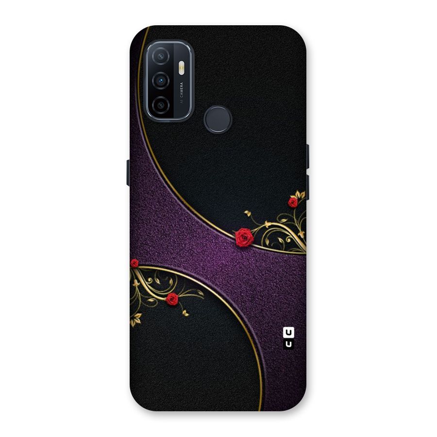 Flower Curves Back Case for Oppo A32