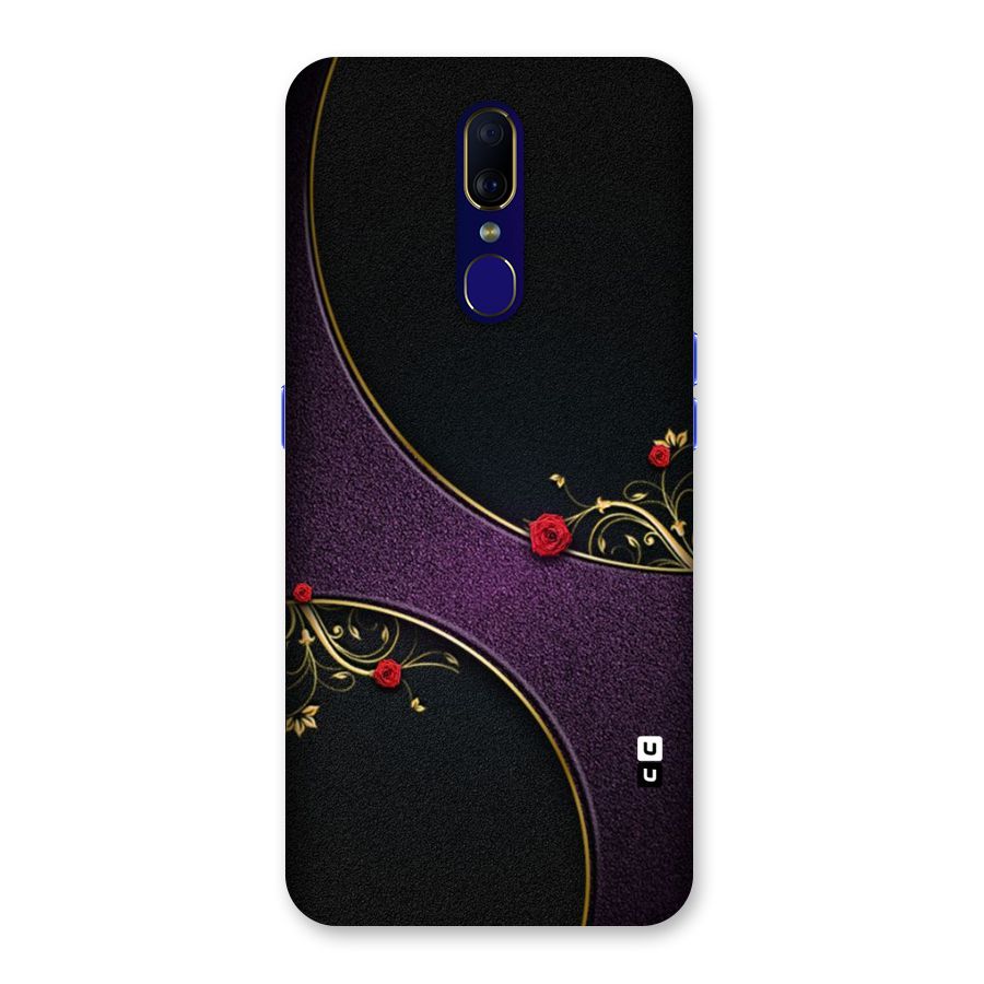 Flower Curves Back Case for Oppo A9