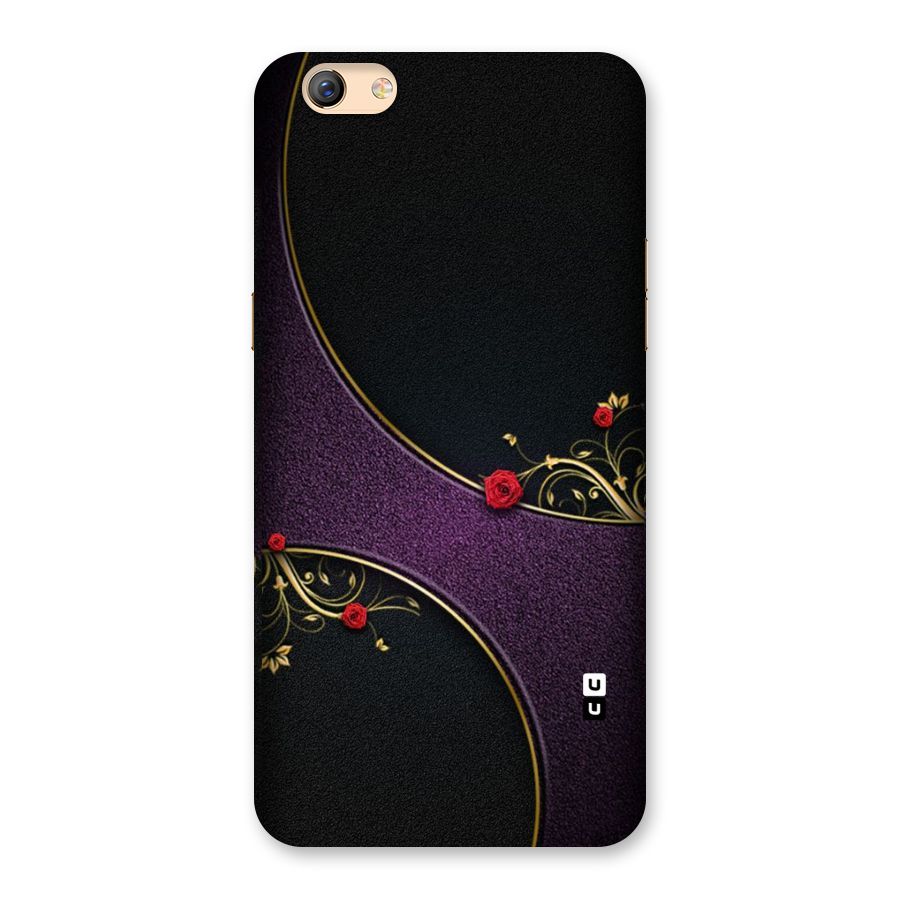 Flower Curves Back Case for Oppo F3 Plus