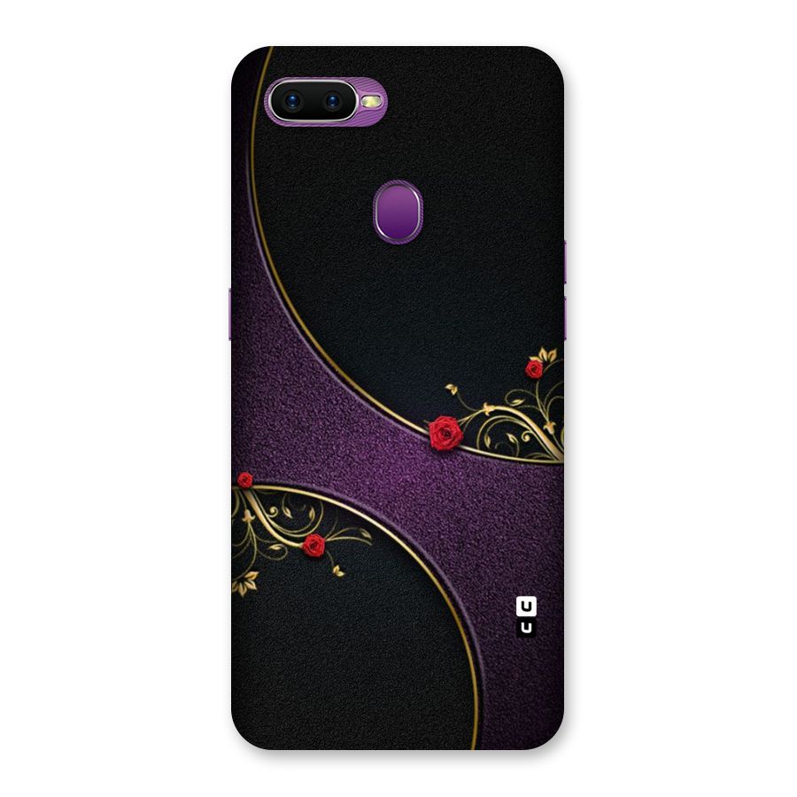 Flower Curves Back Case for Oppo F9