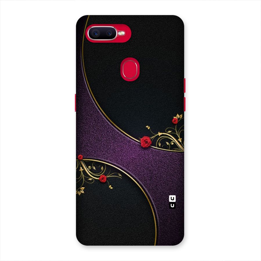 Flower Curves Back Case for Oppo F9 Pro