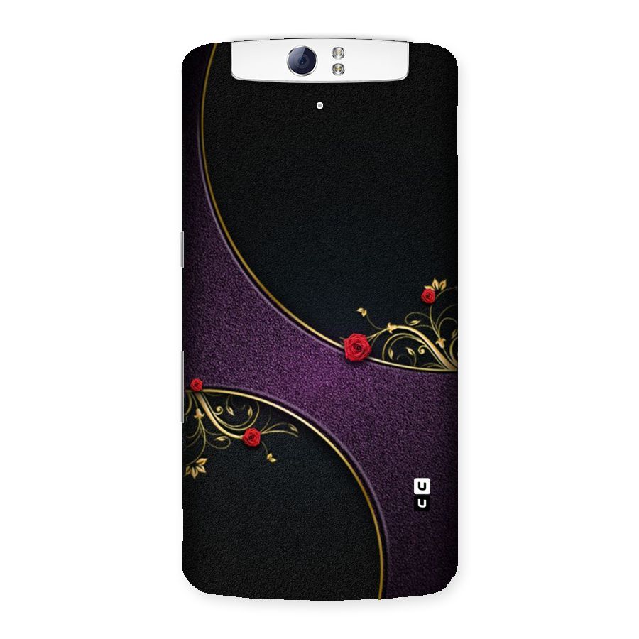 Flower Curves Back Case for Oppo N1