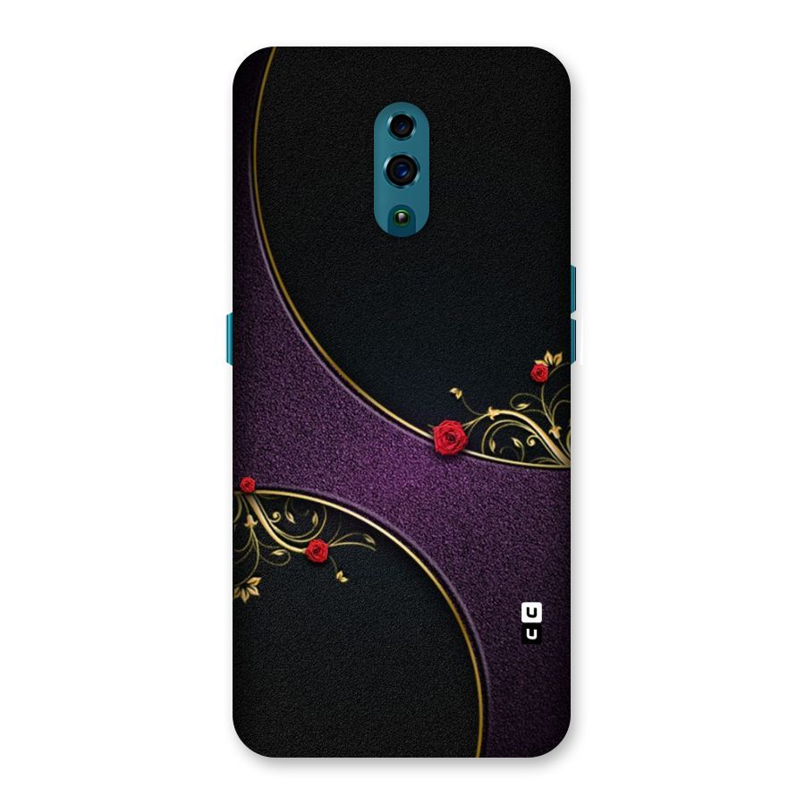 Flower Curves Back Case for Oppo Reno