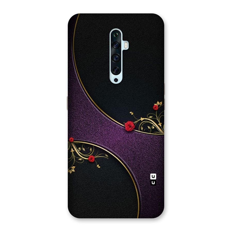 Flower Curves Back Case for Oppo Reno2 Z