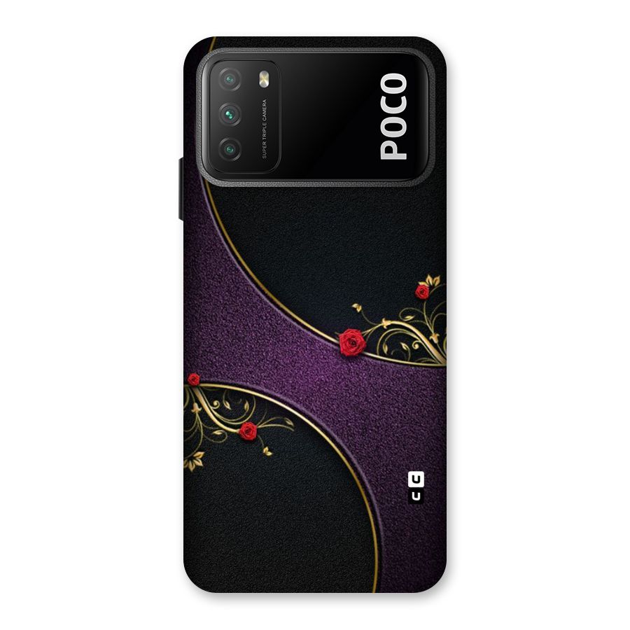 Flower Curves Back Case for Poco M3