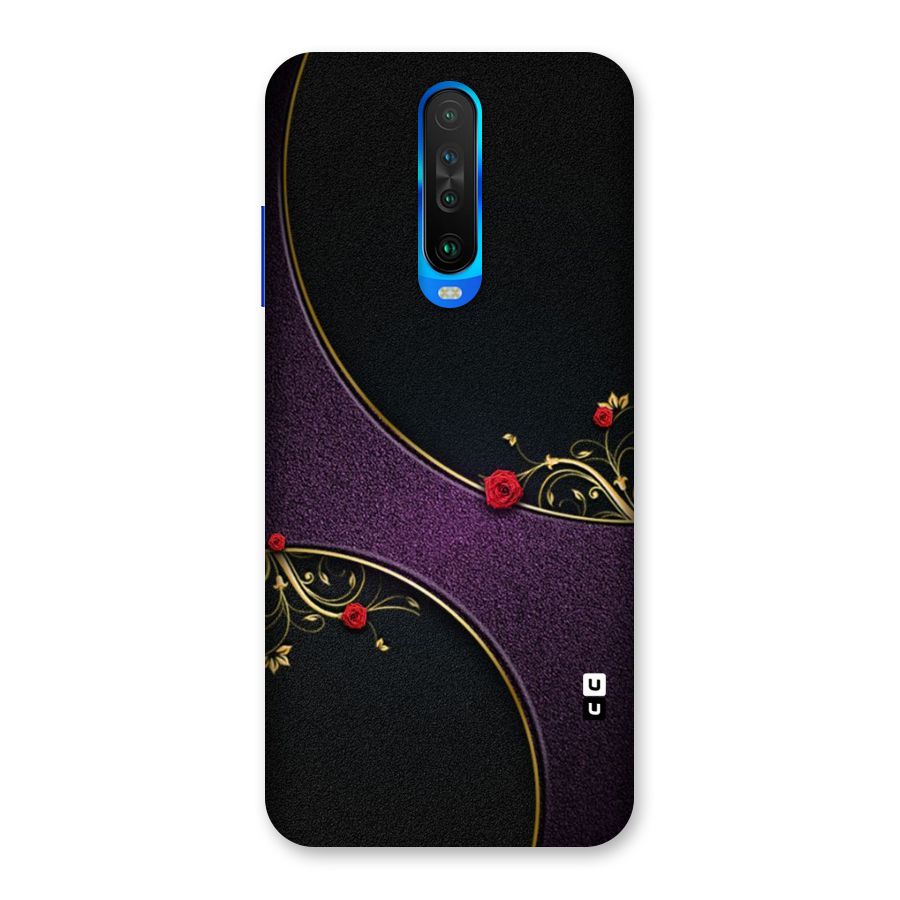 Flower Curves Back Case for Poco X2