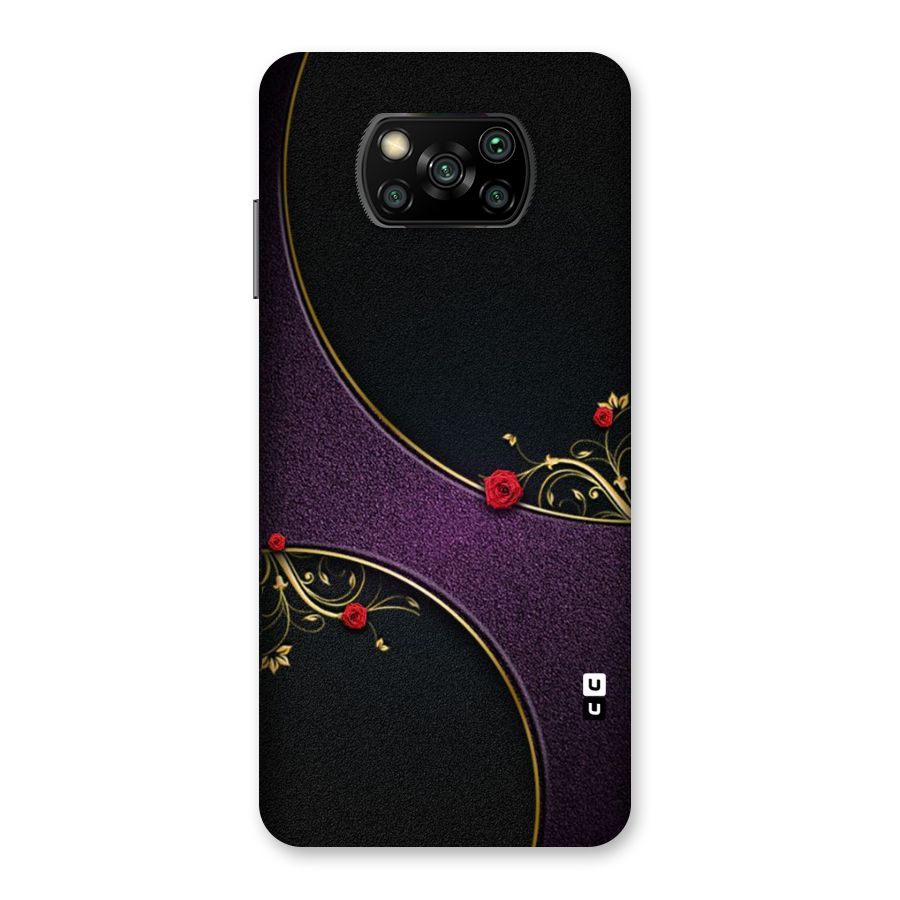 Flower Curves Back Case for Poco X3