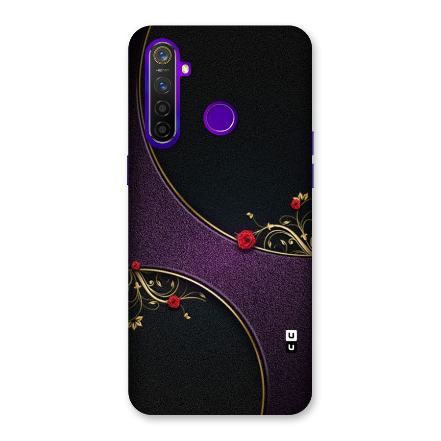 Flower Curves Back Case for Realme 5 Pro