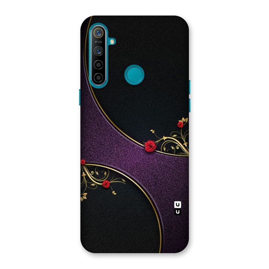 Flower Curves Back Case for Realme 5i