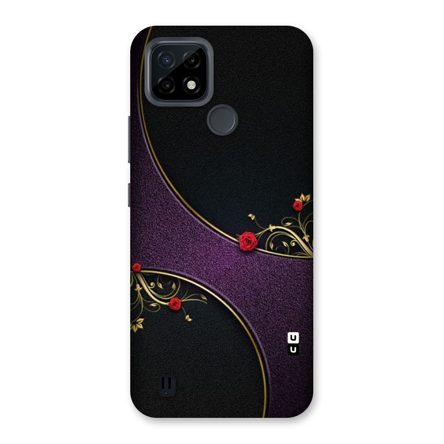 Flower Curves Back Case for Realme C21