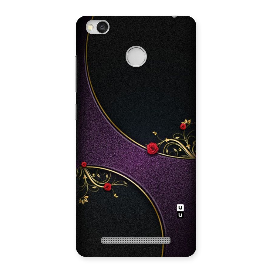 Flower Curves Back Case for Redmi 3S Prime