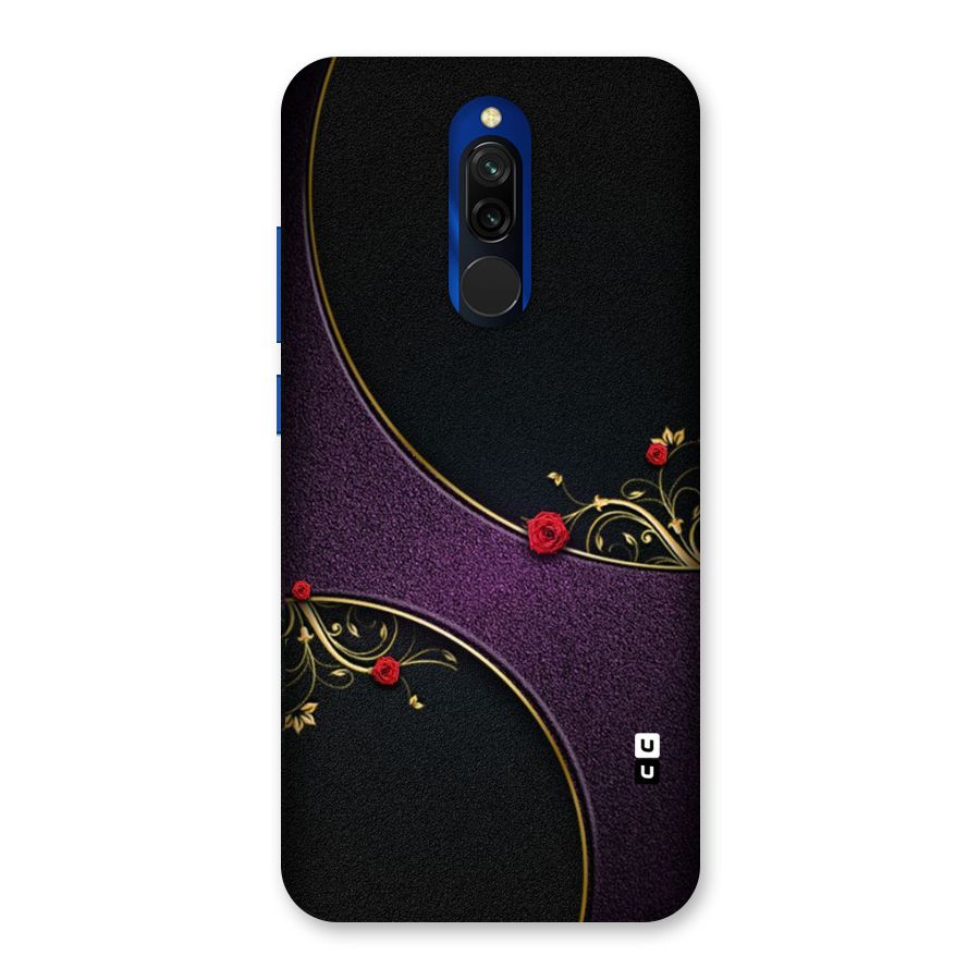 Flower Curves Back Case for Redmi 8
