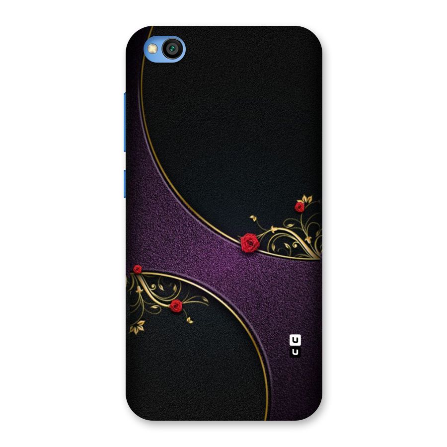 Flower Curves Back Case for Redmi Go
