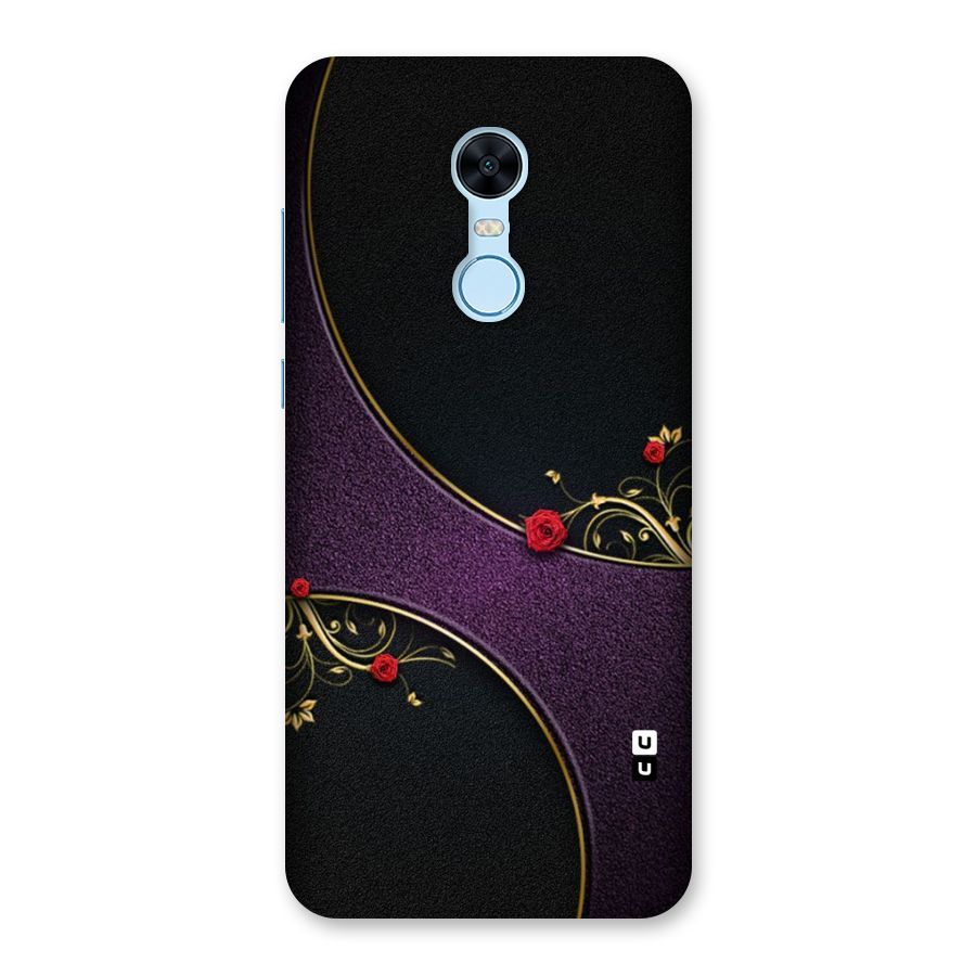 Flower Curves Back Case for Redmi Note 5