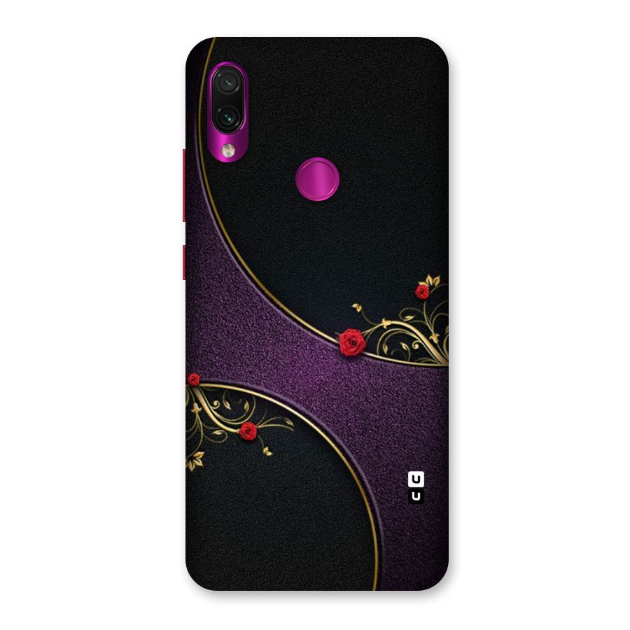 Flower Curves Back Case for Redmi Note 7 Pro
