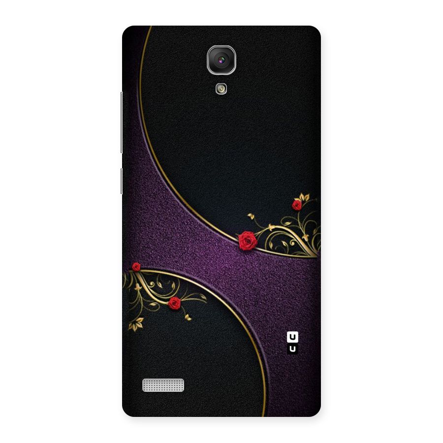 Flower Curves Back Case for Redmi Note Prime